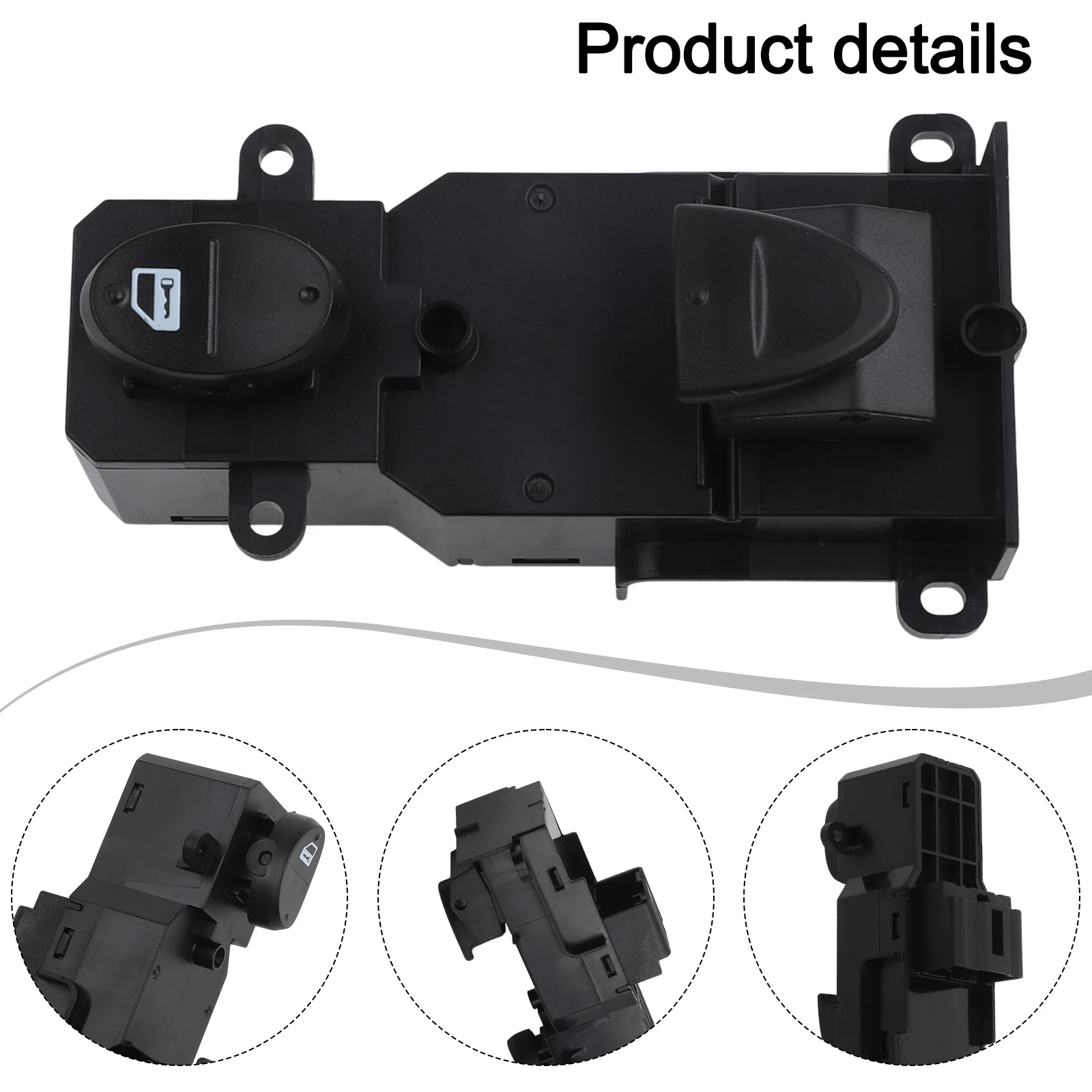 

Black Front Right Switch Long-Lasting Performance Rigorously Tested 8-Pin Terminal Environmentally Friendly Material