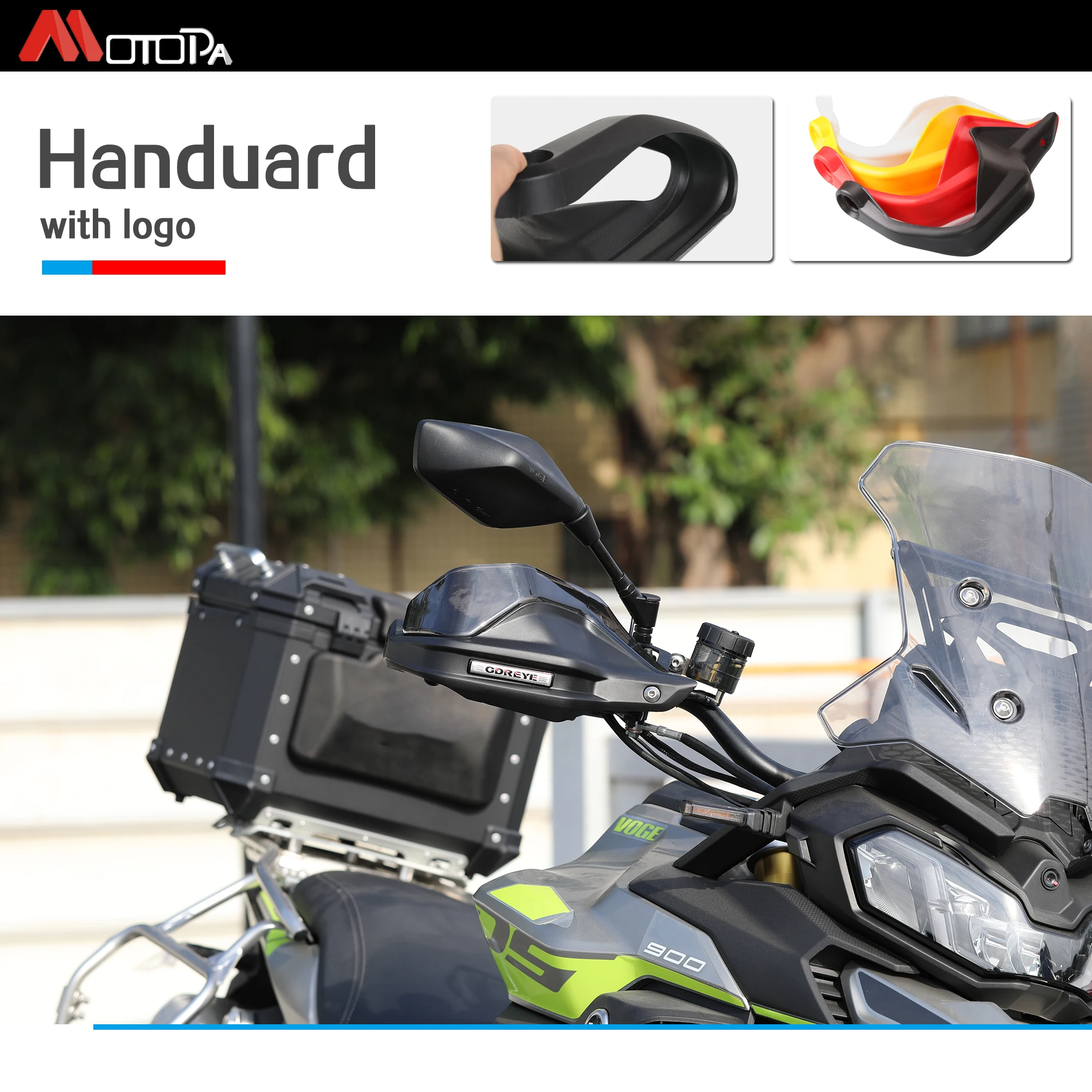 NEW with logo Motorcycle Handguards For Voge DSX 900 DS900X DSX900 2024 Motorcycle Accessories handlebar Hand Guards Protectors