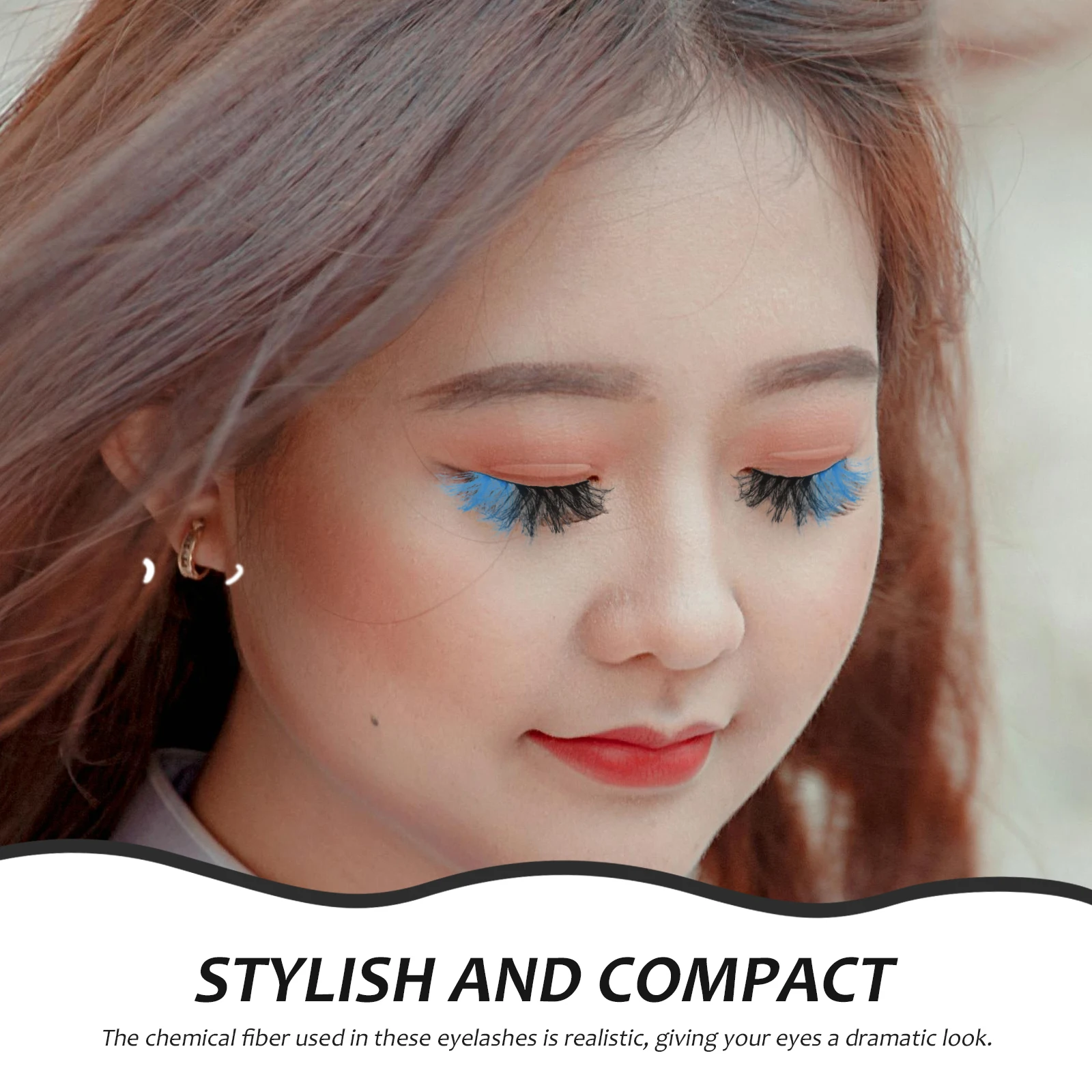 

False Eyelashes 8 Pairs Lashes For Cosplay Party Eye Makeup Curl Lash Clusters Lash Clusters