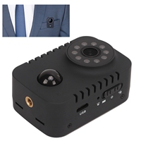 MD29 Camera MD29 Mini Camera 1080P HD Handheld Cam Wide Angle Infrared PIR Camera First Person Perspective Shooting Mini Camera