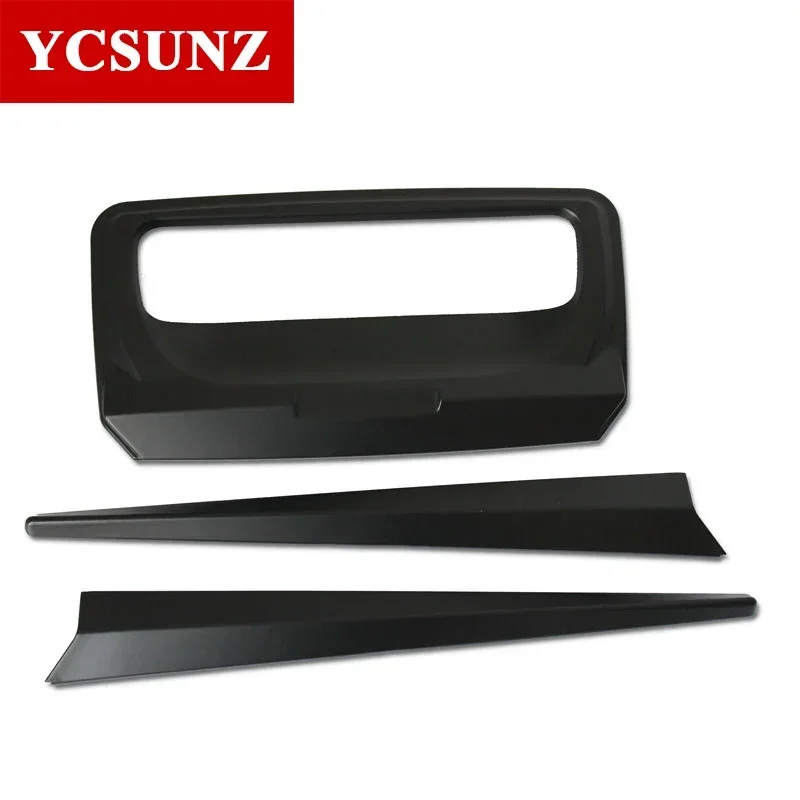 Car Styling Black Tailgate handle Trim For Ford Ranger Wildtrak T6 T7 T8 2012 2013 2014 2015 2016-2019 2020 2021 accessories