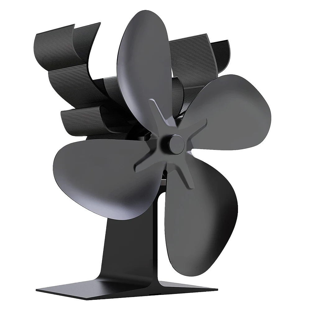 Depth 89mm Christmas Reindeer Fan Heat Circulation Optimal Temperature Of 250 C Automatic Operation Fuel Efficiency