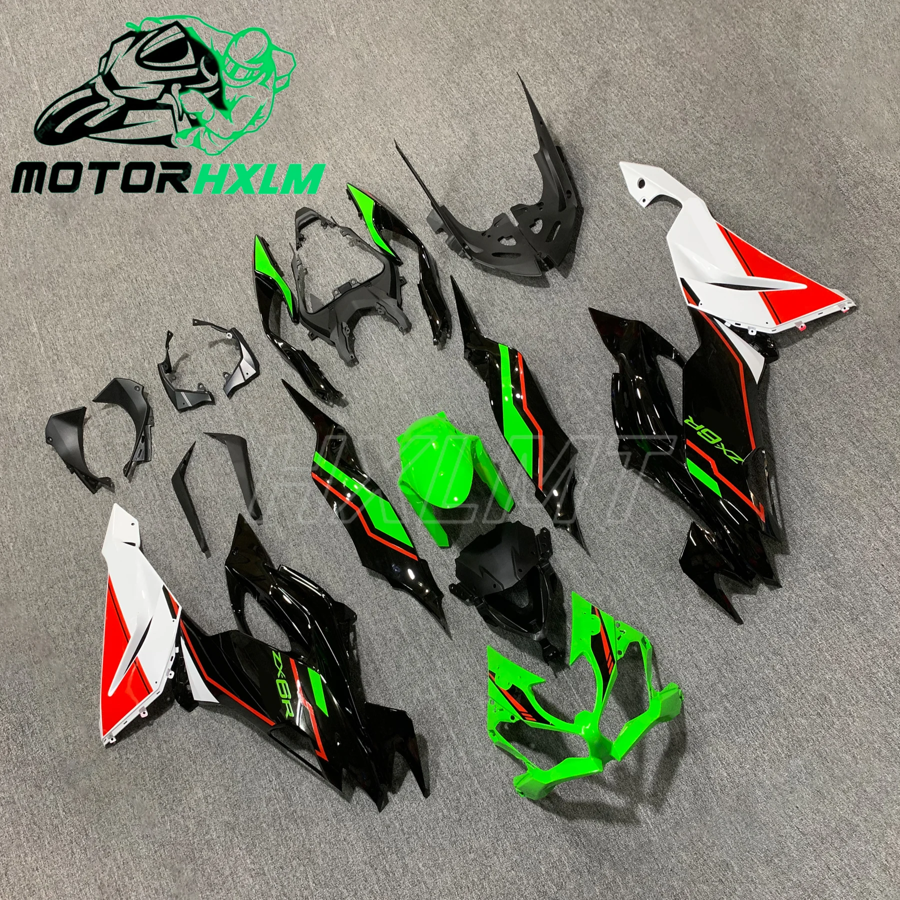 

Bodywork fairing Fit For Kawasaki ZX6R 636 19-23 Full fairing kit Fairing kit Bodywork fairing kit High Quality Injection