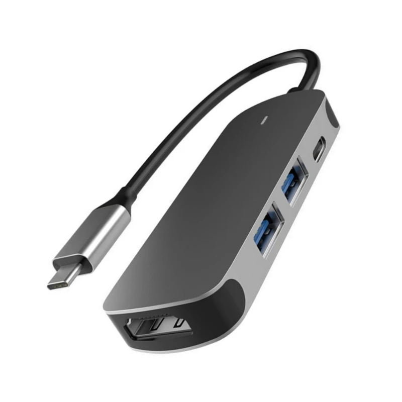 السرعة السريعة 5 جيجابت في الثانية USB3.0 محول 1000 ميجابت في الثانية من النوع C لدعم الجهاز المتعدد