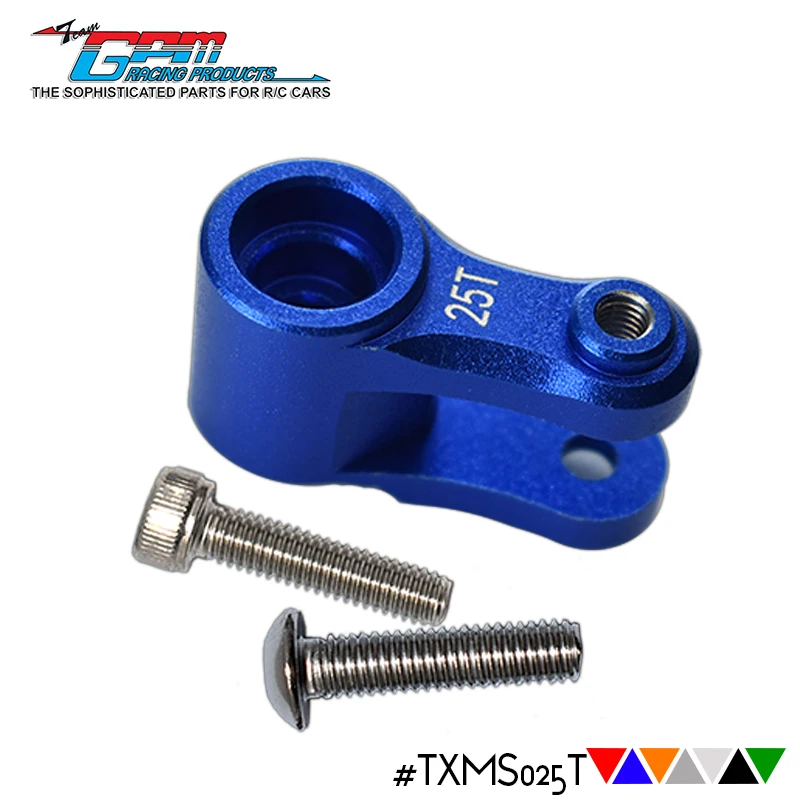 

GPM Aluminum 25T Servo Horn For TRAXXAS 1/10 Maxx 1/8 6S Maxx Slash 102076-4