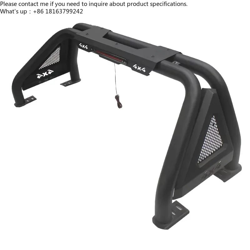 

New Design Universal Anti Sport Bar Pickup Car Accessories Heavy Duty Steel Roll Bar Anti Roll Bar FIT for toyota ford Navara