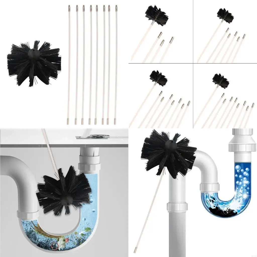 

964e Эффективные вентиляционные отверстия и набор для очистки дымоходов.