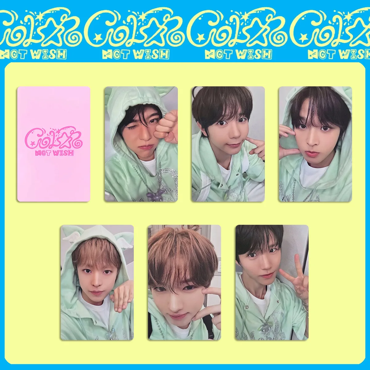 

6Pcs/Set SION RIKU Idol Boy New Album COLOR High Quality Lomo Cards YUSHI JAEHEE RYO SAKUYA HD Printd Photocards Fans Gifts