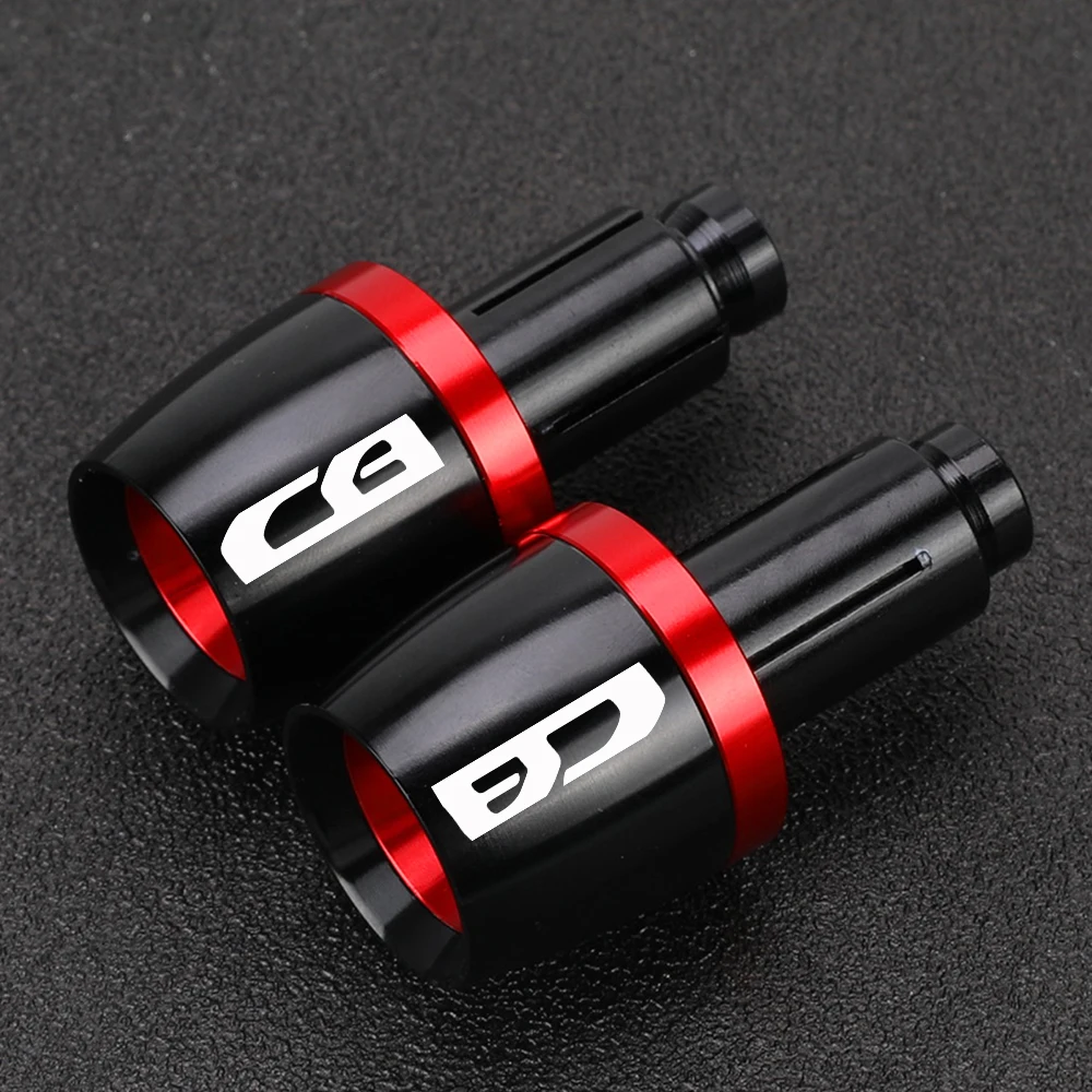 

22MM Handlebar Grips Handle Bar Cap End Plug FOR HONDA CB600HORNET CB650F CB650R CB750 CB750F CB900F Hornet CB 900 F Motorcycle