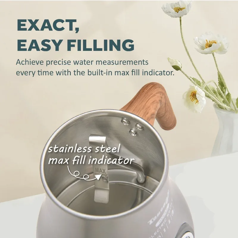 New hand-brewed coffee pot, special thermal insulation household electric kettle for tea