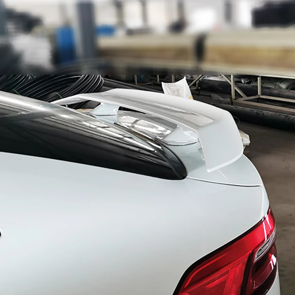 Per Haval F7X 2019 2020 2021 coperchio del bagagliaio posteriore Boot Ducktail Spoiler Wings nero bianco ABS GT Sport Car Tuning accessori per lo