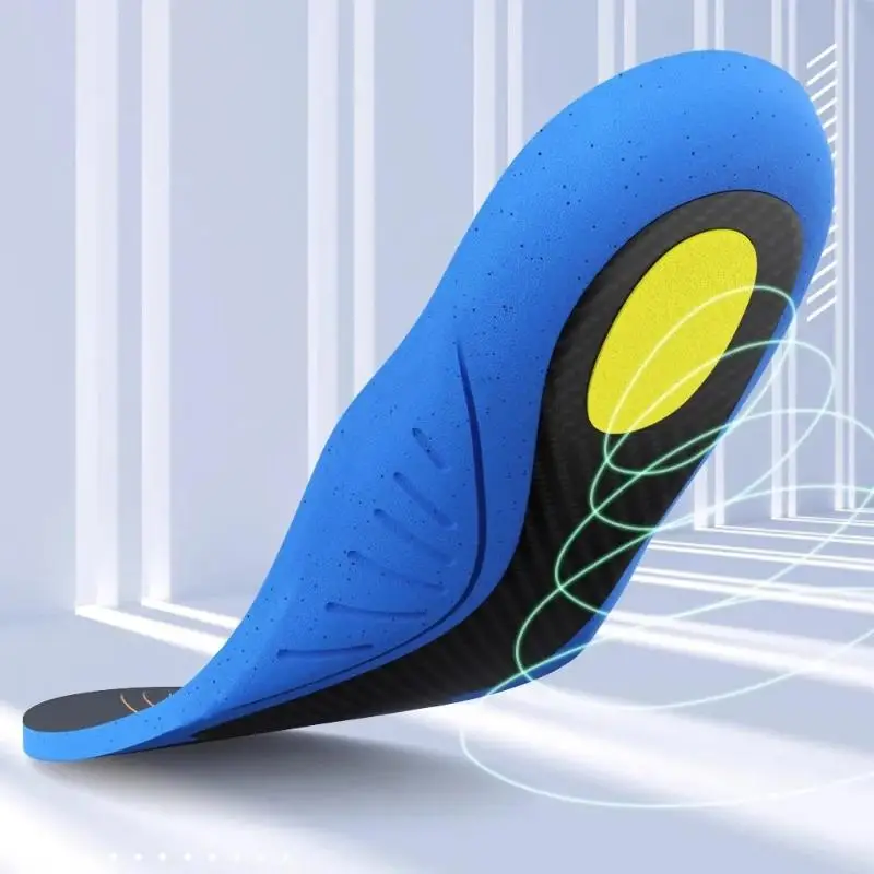 Carbon Fiber Insoles Carbon Plate Sports Running Lightweight Football Basketball Shock Absorption Anti-Torsion Type Full Palm
