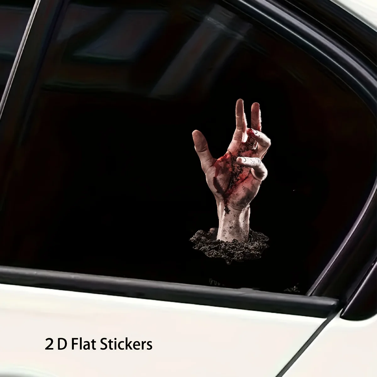 Zombie Hand Halloween Wall Sticker 7
