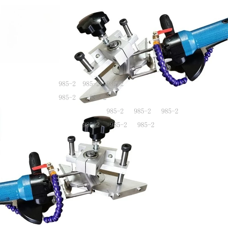 Manual Glass Edging Machine, Glass and Stone Edging Tool, Pneumatic Chamfering Equipment