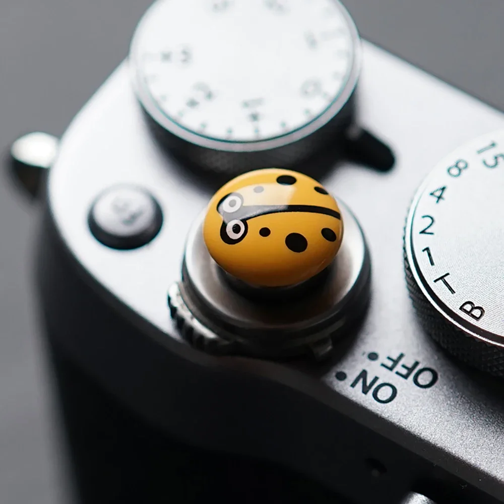 Botón de liberación de obturador convexo de Metal para Fujifilm X-T3 X-T2 X-T20 X-T30 X-T10 X-T1 X-E3 X-PRO2 X100T X100F X100S Leica M240 M10