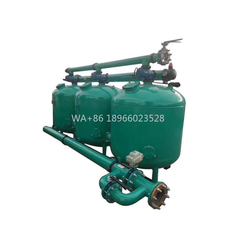 فلتر رمل لتنقية المياه الصناعية والزراعية، معالجة المياه، فلتر رمل للغسيل العكسي التلقائي