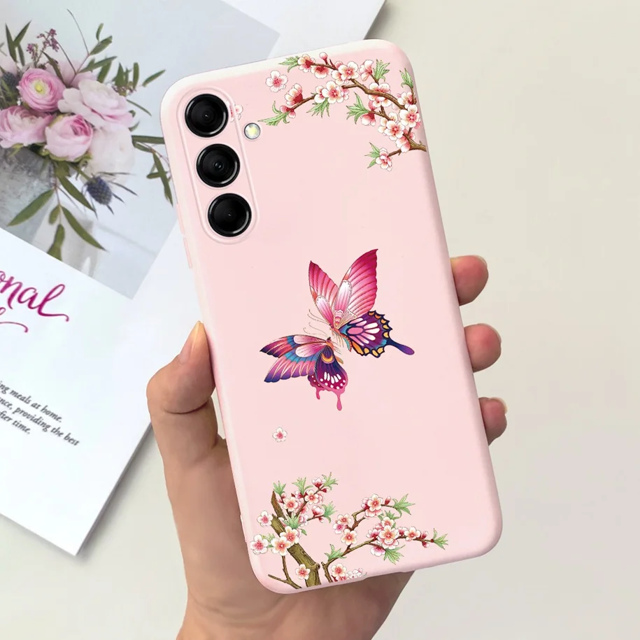 For Samsung Galaxy A24 4G Case SM-A245F Phone Cover Cute Astronaut Soft Silicone Cases For Samsung A24 A34 Funda SM-A346B Bumper
