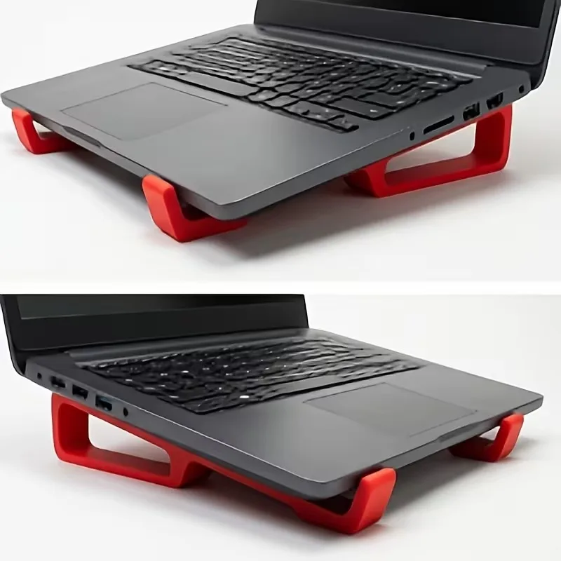 Portable Hollow Laptop Cooling Riser,Ergonomic Notebook Support For Gamers Office Workers Students Desk Workstation,3D Printed