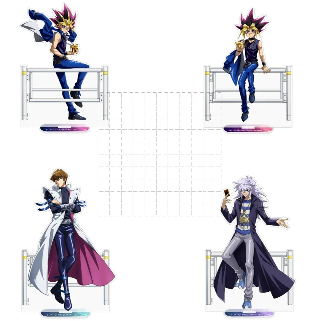 Gioco Yu-Gi-Oh! Duel Monsters supporto in acrilico bambola Anime YuGiOh Bakura Yami Yugi Mutou Seto Kaiba figura modello Cosplay giocattolo per