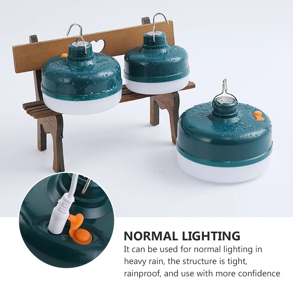 

50 W Rechargeable Light Bulb Camping Lantern LED Bulbs Lights Portable Magnetic