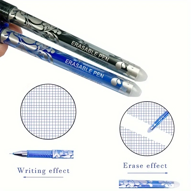 6/20/28/36/55Pcs Löschbaren Gel Stift Set 0,5mm 6 Farben Tinte schreiben Gel Stifte Kreative Zeichnung Werkzeuge Bürobedarf Schreibwaren – Detail 5