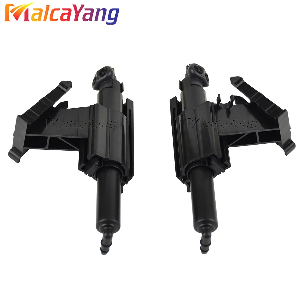 For Ford Focus MK3 2012-2015 Left/Right Headlight Washer Spray Nozzle Jet Black Bracket Auto Parts BM51-13L014-AC BM51-13L015-AC