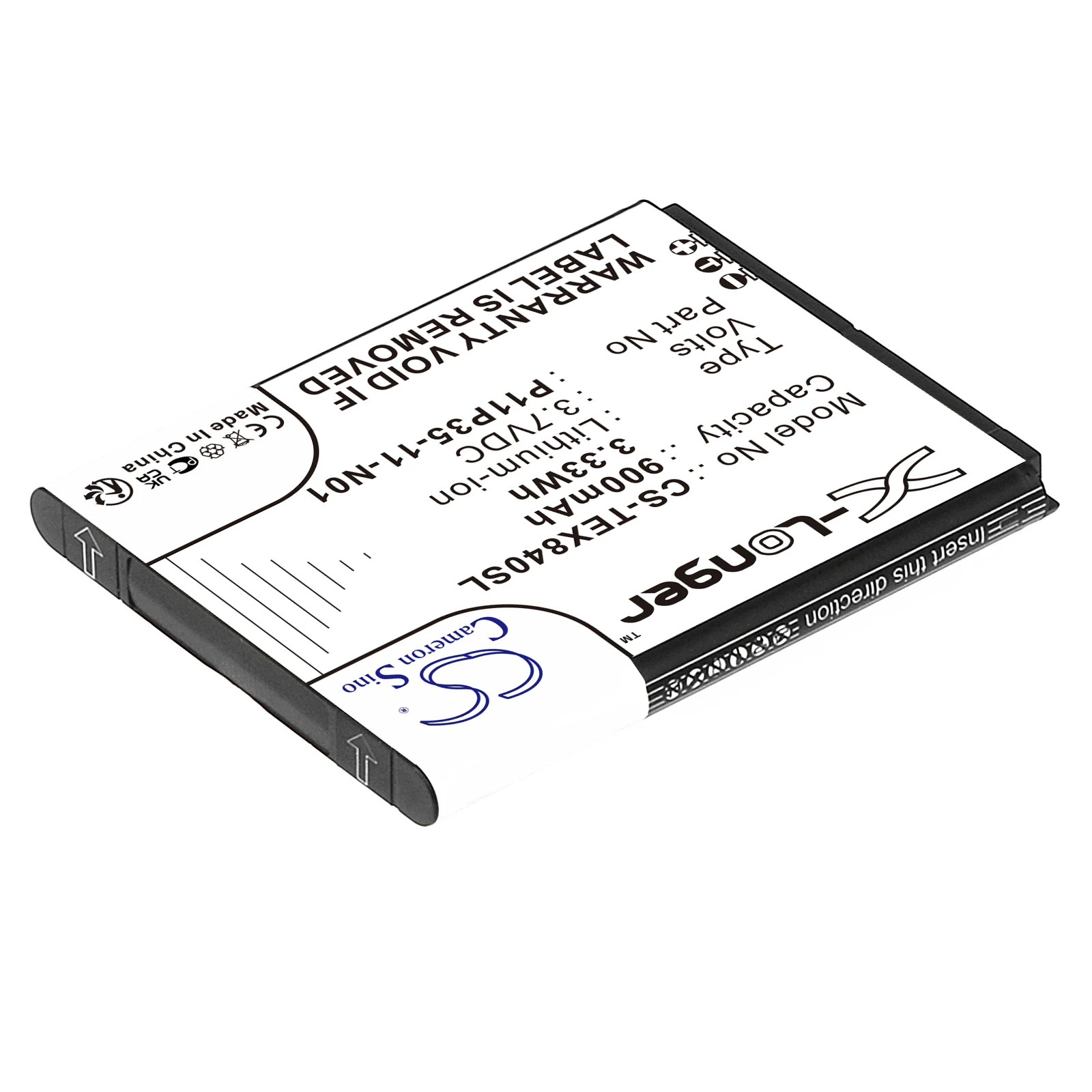 Replacement Battery for Texas Instruments  SELECT TI-Nspire CX, TI Nspire CX, TI Nspire CX CAS Graphing, TI-84 CE, TI-84 Plus CE