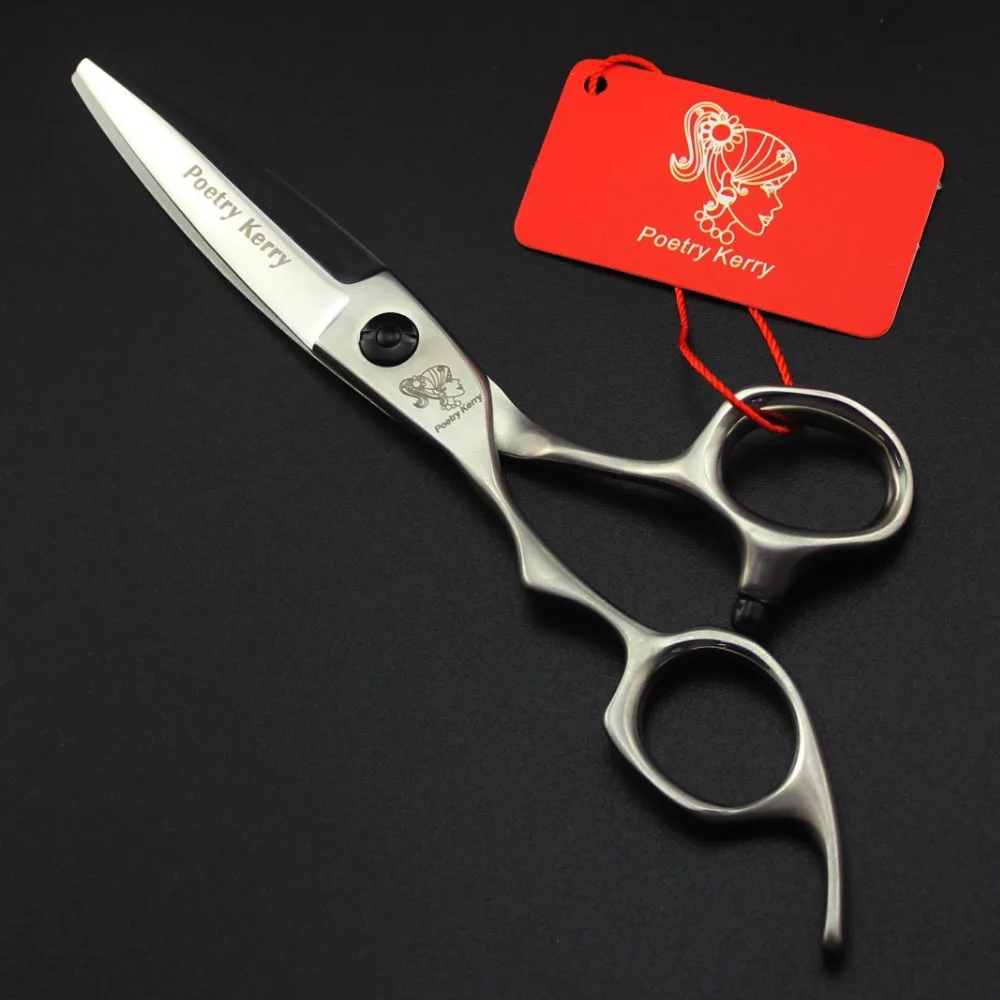 6.0 Inch ZS-01 Left Hand 440C Willow Cut Piece Big Slide Matte Big Knife Hairdressing Scissors Salon Special Scissors Durable