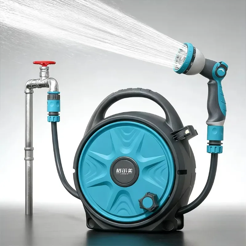 Vegetable Garden Water Hose Extensible Watering Hose Pipe Pelletizer High Pressure Washer Granulator Backyard Cucumber Rubber