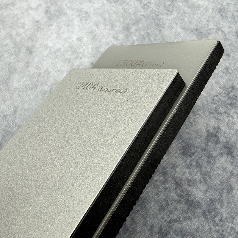 3PCS Thick Anti-slip Base Large Diamond Whetstone Outdoor Portable Sharpening Stone Household Diamond Sharpener Board Hot Set