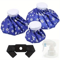 Reusable Ice Packs for Injuries Cold/Hot Water Pack Gel Pain Relief for Knee Shoulder Ankle Foot Elbow Migraine Headache Face