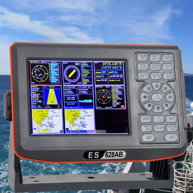 6 Inch Class A AIS Navigation Receiver Marine GPS BDS Chartplotter