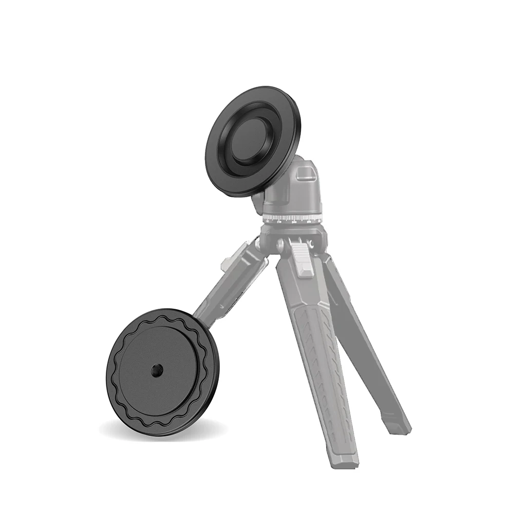 Universeller magnetischer Stativadapter mit 1/4 Schraubenlochhalterung, Handy-Ringhalter für MagSafe für iPhone 15, Handyhalterung – Detail 19