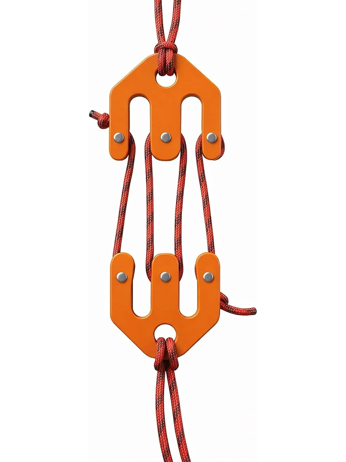 

Система подъемного оборудования Block and Tackle: ультралегкий нейлоновый блок-ролик, портативный компактный подъемник для охоты в диких условиях и использования на открытом воздухе