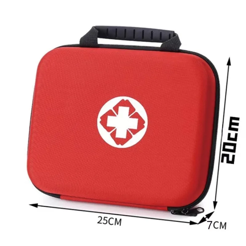 Bolsa de primeiros socorros pu à prova d\'água, vazia para viagens ao ar livre, carro, casa, emergência, sobrevivência, acampamento doméstico,