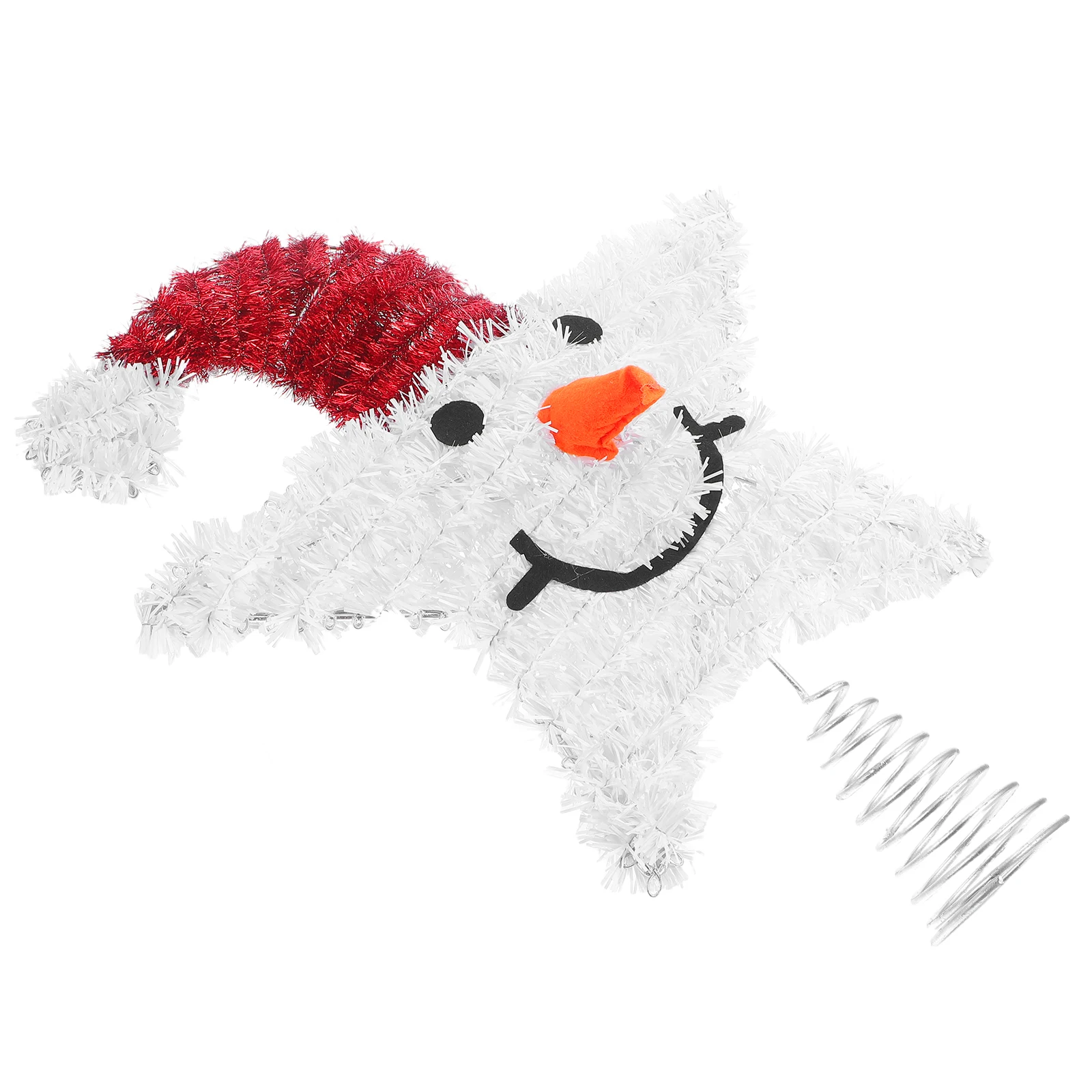 

Xmas Trees Top Star Decor Christmas Treetop Party Decoration Holiday Topper Snowman