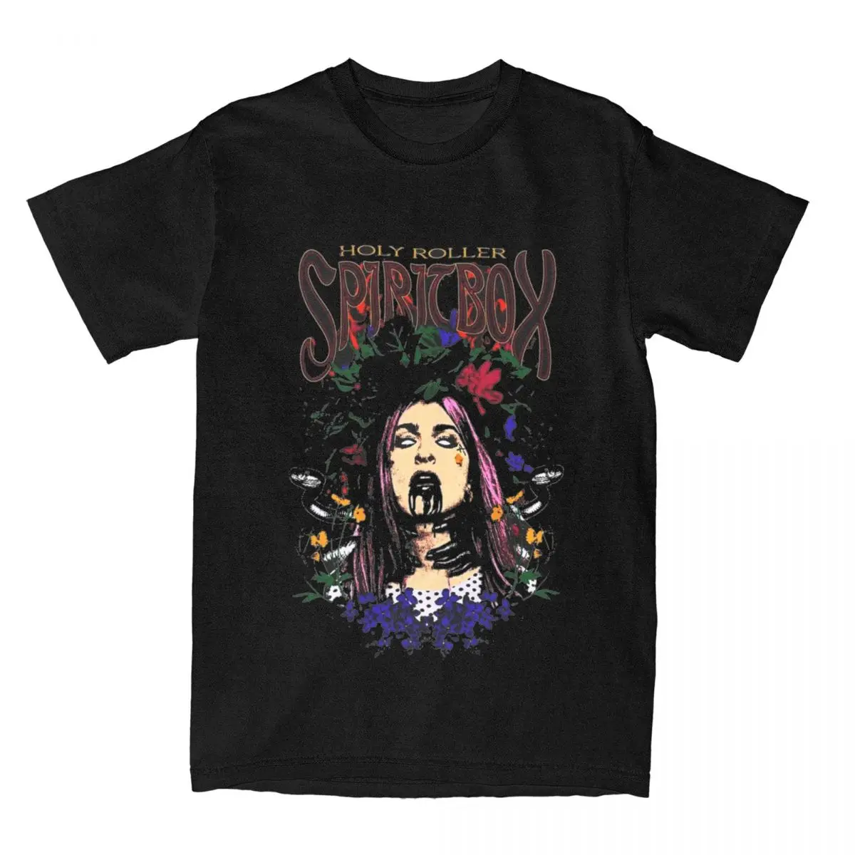 Holy Roller Spiritbox Of Live Concert Accessories Shirt for Men Women Funny Pure Cotton Unique Tops