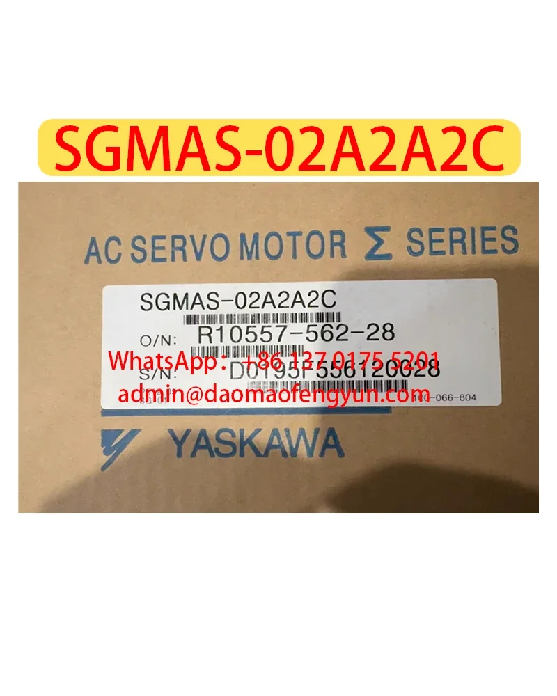 

SGMAS-02A2A2C Brand New Servo Motor Fast shipping
