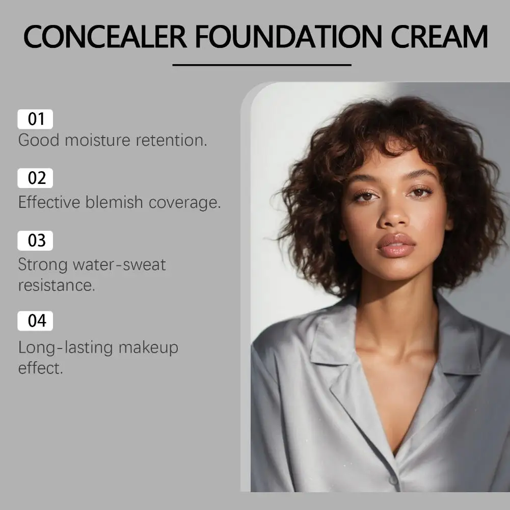 كريم أساس ZEPHOCO Eraser Stick Water Moist Light Concealer لتغطية حب الشباب وتهديف الوجه ومكياج التجميل #3