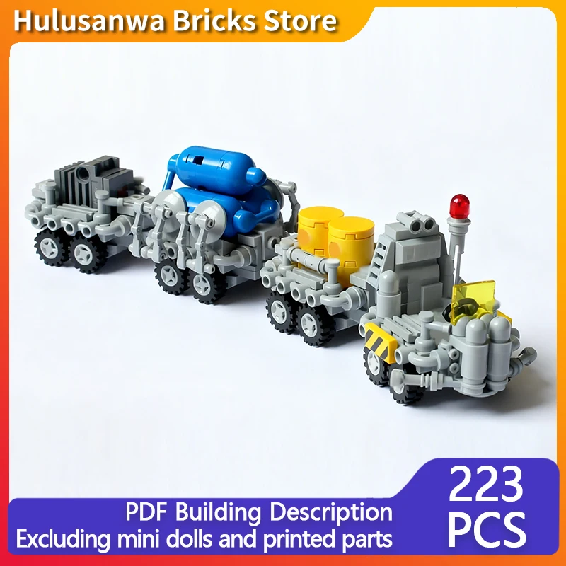 

Space Freight Vehicle Model MOC Building Bricks War Equipment Modular Technology Gifts Holiday Assemble Children Toys Suit