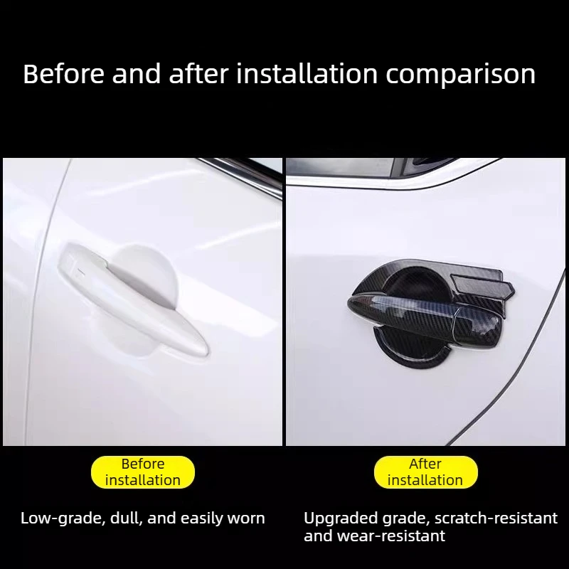 For Nissan Sentra B18/Altima/X-Trail 2019-2026 External Door Bowl Pull Handle Car Appearance Modification Supplies Accessories
