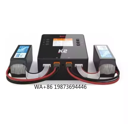 

K2 AC 200W DC 2x500W 20A Dual Channel Agriculture Balance Charger for LiFe LiPo Pb NiMh Battery