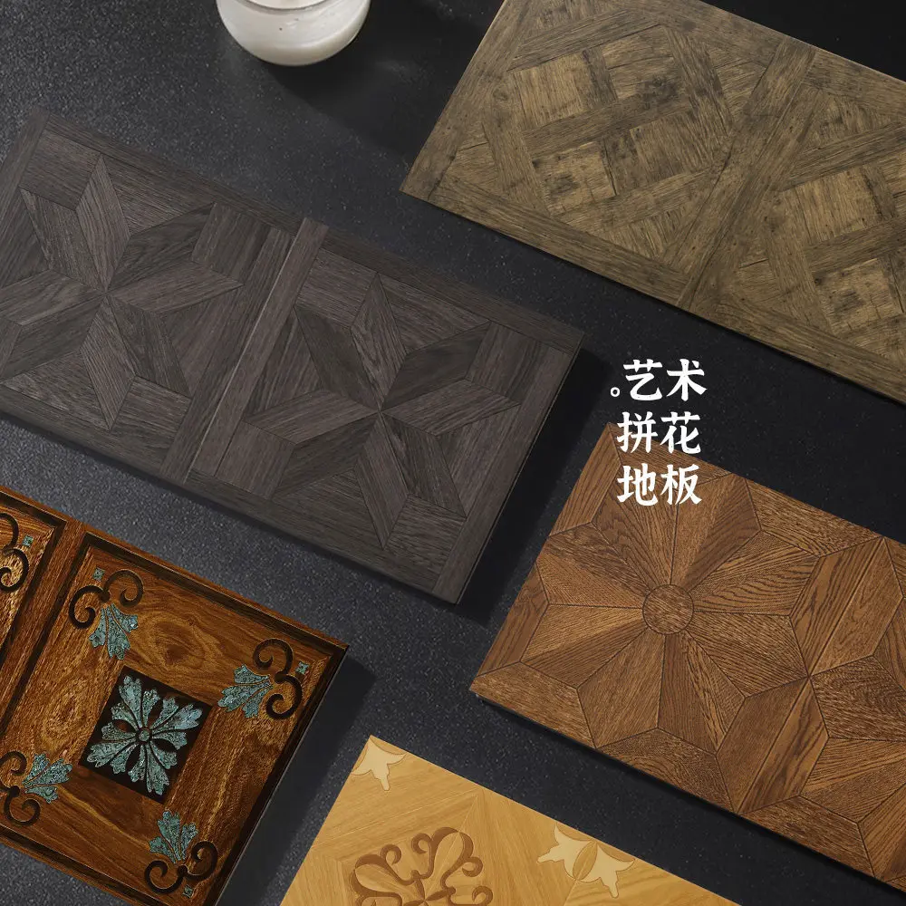 12Mm special factory direct sales like ancient European square art parquet French reinforced composite wood floor wear-resistant
