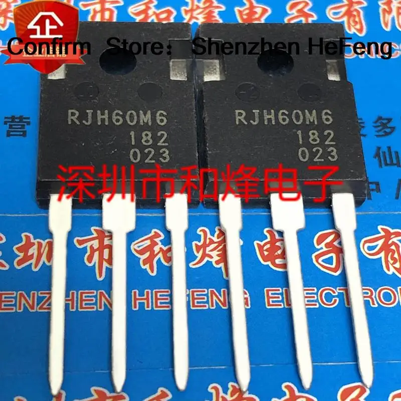 5PCS-10PCS RJH60M6  TO-247 600V 40A      Really Stock Best Quality Guarantee Transistor Fast Shipping