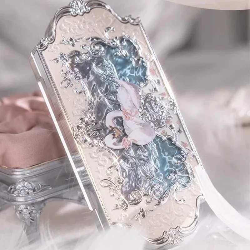 Flower Knows Palette di ombretti Matte Fine Shimmer Pearl Face Palette 6 colori Glitter Ombretto Swan Ballet