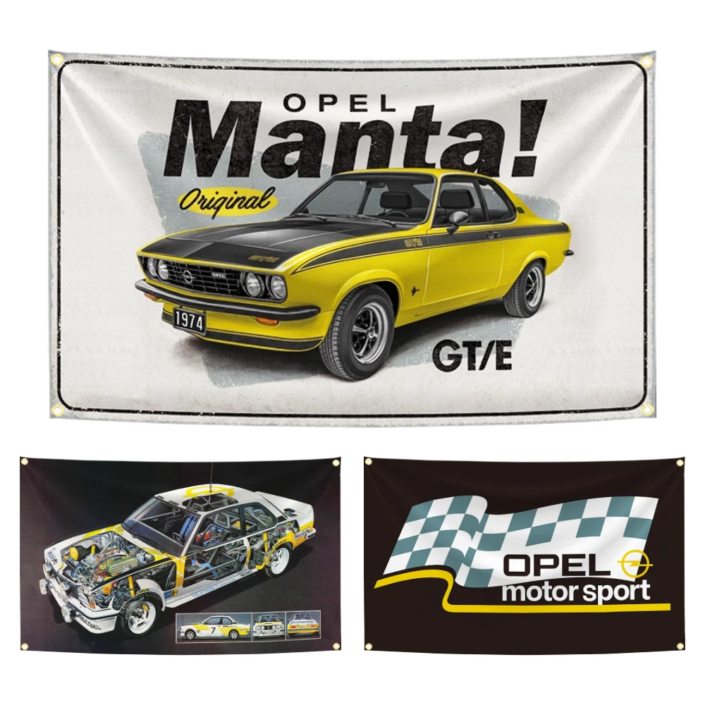 90X150Cm Opels Moto…