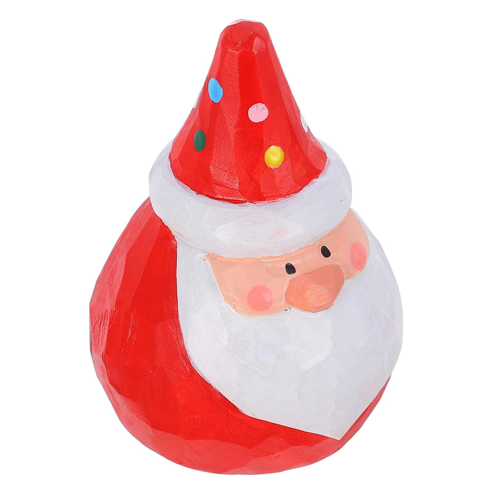 

Christmas Santa Claus Decor Safe Bright Colors Fade Resistant Party Home Gathering Living Bedroom Indoor Ornament Table