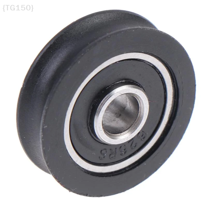 〔T〕U Groove Nylon Bearing Roller 6x26x7mmPOM Plastic Sliding Wheel Wear Resistant Load Bearing Guide Wheel For Door Window Track