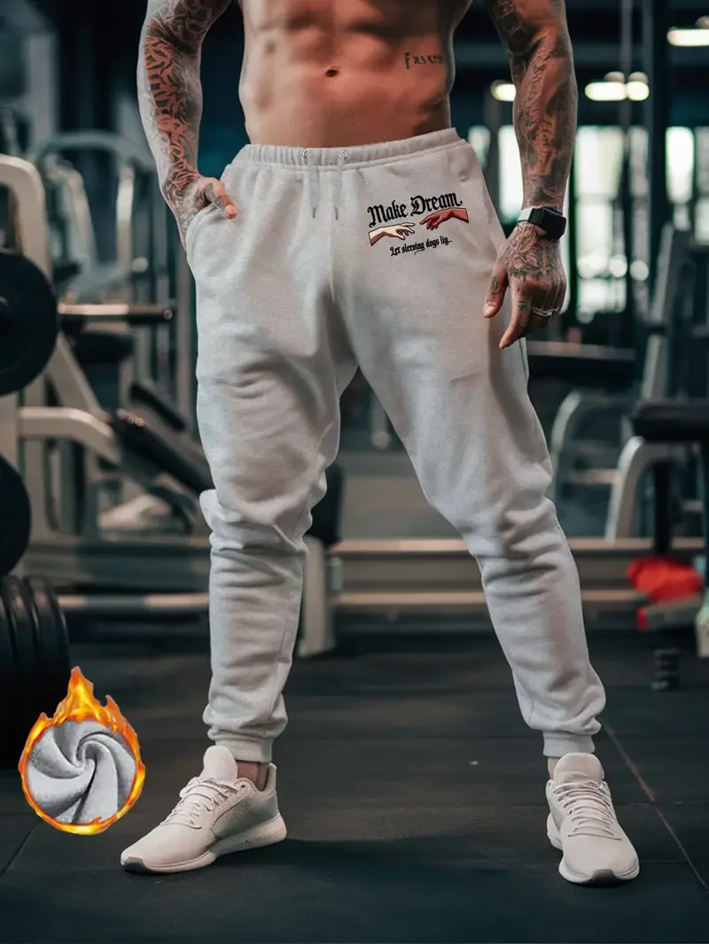 

Мужские модные однотонные спортивные штаны для бега в тренажерном зале, узкие спортивные штаны для фитнеса, повседневные длинные спортивные штаны для тренировок, S-3XL