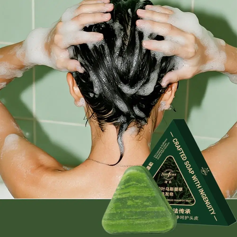 

Hot 120g Usman Shampoo Refreshing Soap -controlling and Itching-relieving Softening and Plump Hair To Improve Hair Loss